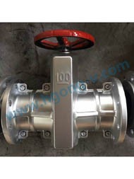 API/ANSI aluminium alloy best quality flange pinch valve